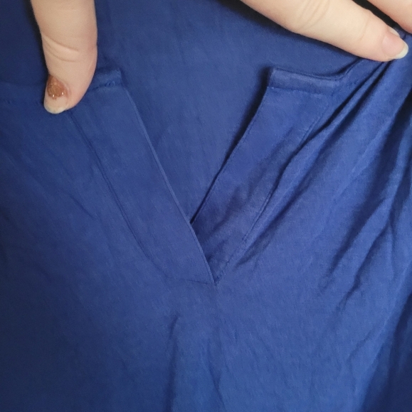 Coolibar Bamboo Blue Purple Long Sleeve 50+ UV Protection Cover-up Size 3X - Picture 5 of 12